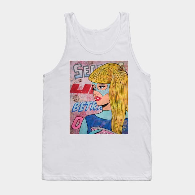 Secret Lies Tank Top by AtomicMadhouse